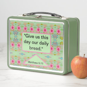Enchanting Eclectic Garden: Diverse Floral Beauty Metal Lunch Box