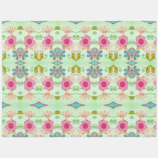 Enchanting Eclectic Garden: Diverse Floral Beauty Outdoor Rug