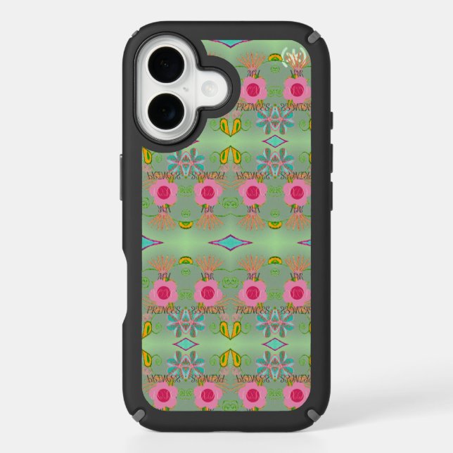 Enchanting Eclectic Garden: Diverse Floral Beauty Speck iPhone Case (Front)