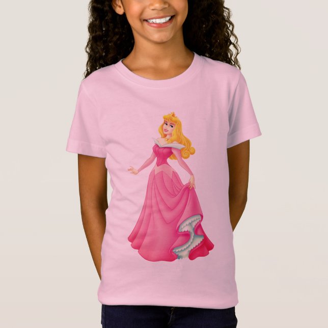 Enchanting Elegance: Princess Aurora T-Shirt  (Front)