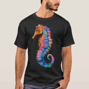 Enchanting Elegance: The Seahorse's Dance T-Shirt