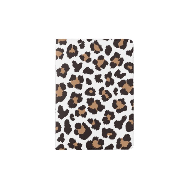 Enchanting Elegant Natural Leopard Patterns    Passport Holder (Front)