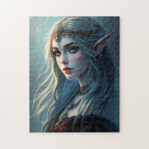 Enchanting Elven Princess Jigsaw Puzzle