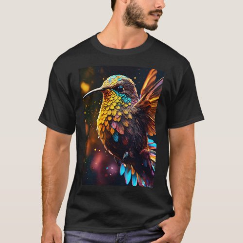 Enchanting Emissary The Jewel_Toned Humming bird T_Shirt