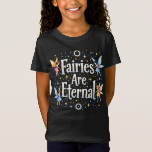 Enchanting Fairies are Eternal Magical Fairy Kids T-Shirt