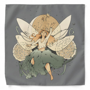 Enchanting Fairy – Whimsical Fantasy Art Bandana