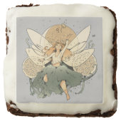 Enchanting Fairy – Whimsical Fantasy Art Brownie (Front)