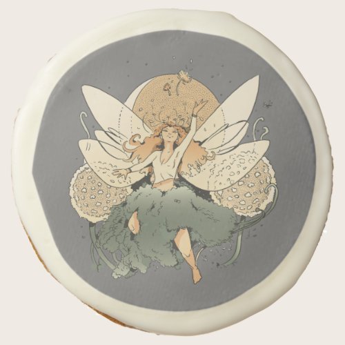 Enchanting Fairy – Whimsical Fantasy Art Sugar Cookie