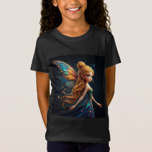 Enchanting Fairy with Colorful Wings T-Shirt