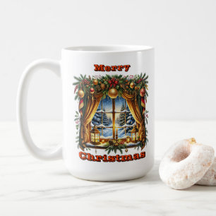 Enchanting Festive Winter View Coffee Mug