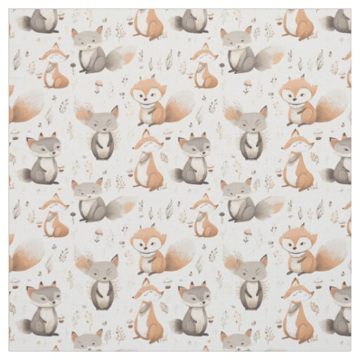 Enchanting Fox: Whimsy Fox Fabric