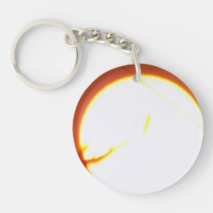 Enchanting Full Moon Keychain