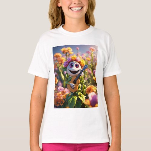 Enchanting Garden of Talking Flowers T_Shirt