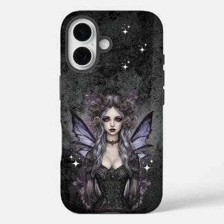 Enchanting Gothic Fairy Design iPhone 16 Case