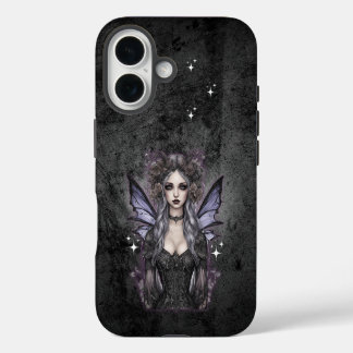 Enchanting Gothic Fairy Design iPhone 16 Case