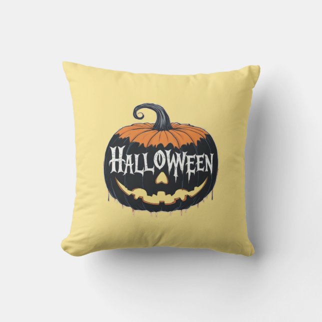 Enchanting Halloween Throw Pillows for Cozy Decor (Front)