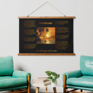 Enchanting Island Oasis With Majestic Ocean  Hanging Tapestry