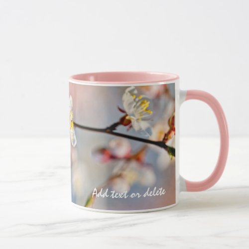 Enchanting Japanese Apricot Flowers Mug