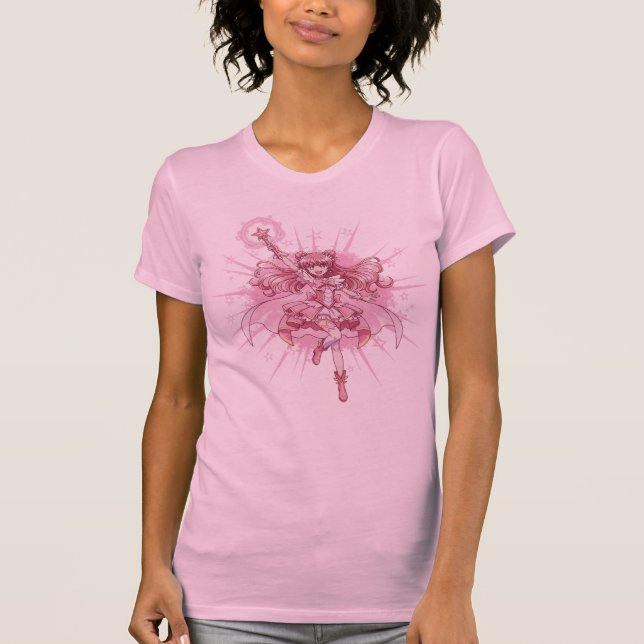 Enchanting Magical Girl Anime Transformation  T-Shirt (Front)