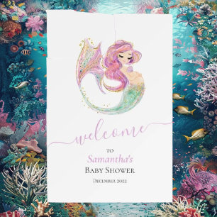 Enchanting Mermaid Baby Shower Foam Board