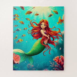 Enchanting mermaid children's jigsaw puzzle
