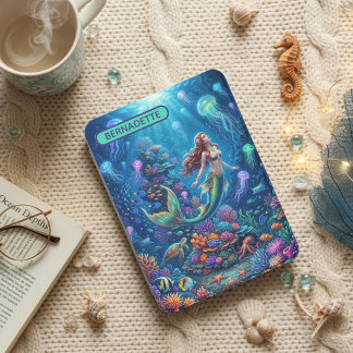 Enchanting Mermaid Coral Reef Underwater Ocean Kindle Cover