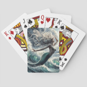 Enchanting Mermaid Poker Cards