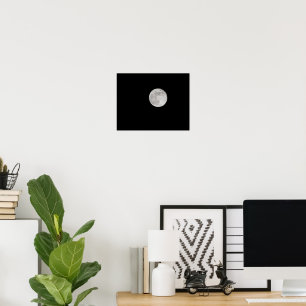 Enchanting Moon Photography Postcard Poster