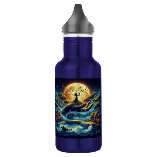 Enchanting Moonlight Serenade Stainless Steel Water Bottle