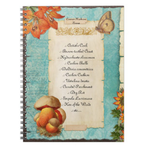 Enchanting Mushroom Delight Notebook