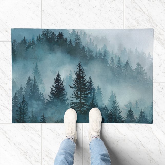   Enchanting Mystical Forest Welcome Mat (Indoor)