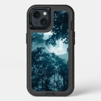 Enchanting Night Forest with Full Moon iPhone 13 Case