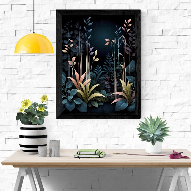 Enchanting Night Garden Poster (Creator Uploaded)