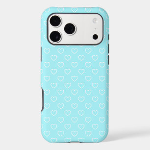Enchanting Pastel Color And Little White Hearts iPhone 17 Pro Max Case