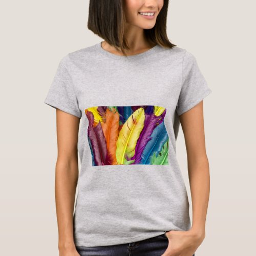 Enchanting Peacock Feathers T_shirts the epitome  T_Shirt