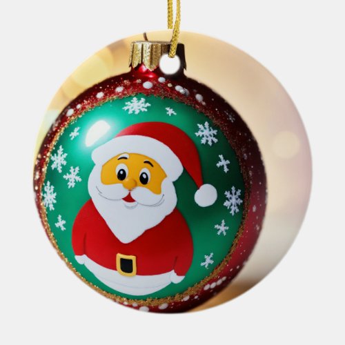 Enchanting Santa Claus Ornaments 