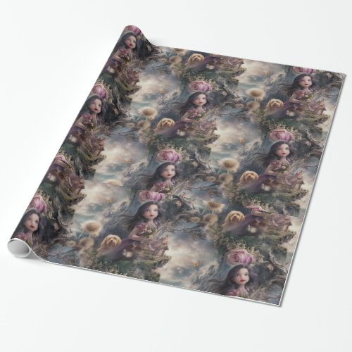 Enchanting Seaside Adventure Wrapping Paper Wrapping Paper