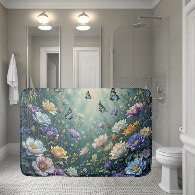 Enchanting Secret Garden to Dream About Bath Mat (Creator Uploaded)