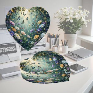 Enchanting Secret Garden to Dream About Paperweight