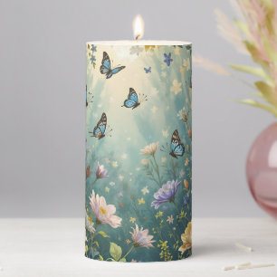 Enchanting Secret Garden to Dream About Pillar Candle