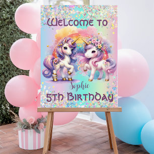 Enchanting Unicorn Acrylic Sign