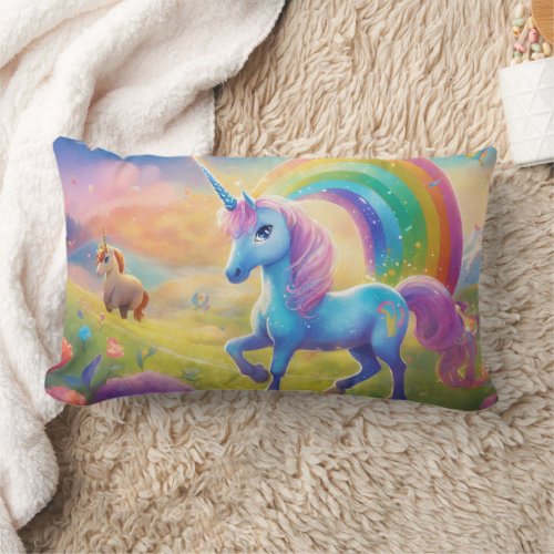  Enchanting Unicorn Meadow Pillow Collection