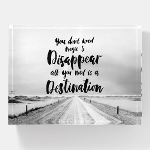 Enchanting Wanderlust Paperweight