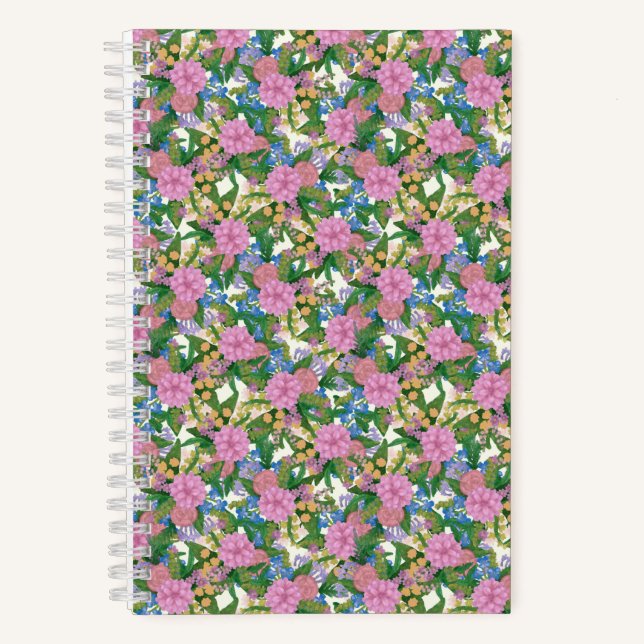Enchanting Wildflower Notebook (Front)