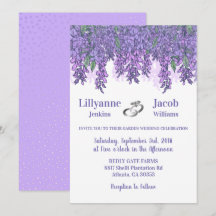 Enchanting Wisteria Garden Wedding