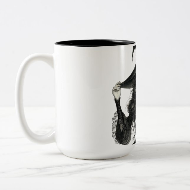 Enchanting Witch Art Mug (Left)