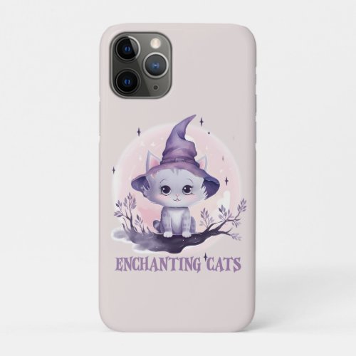 Enchanting Witch Cat iPhone 11 Pro Case