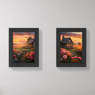 Enchantment at Dusk: Isn't it Wonderful Wall Art Sets
