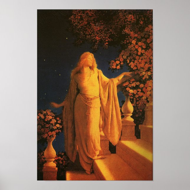 Enchantment (Cinderella) Maxfield Parrish Fine Art Poster (Front)