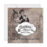 Enchantment Cupid Bride and Groom Wedding Invite